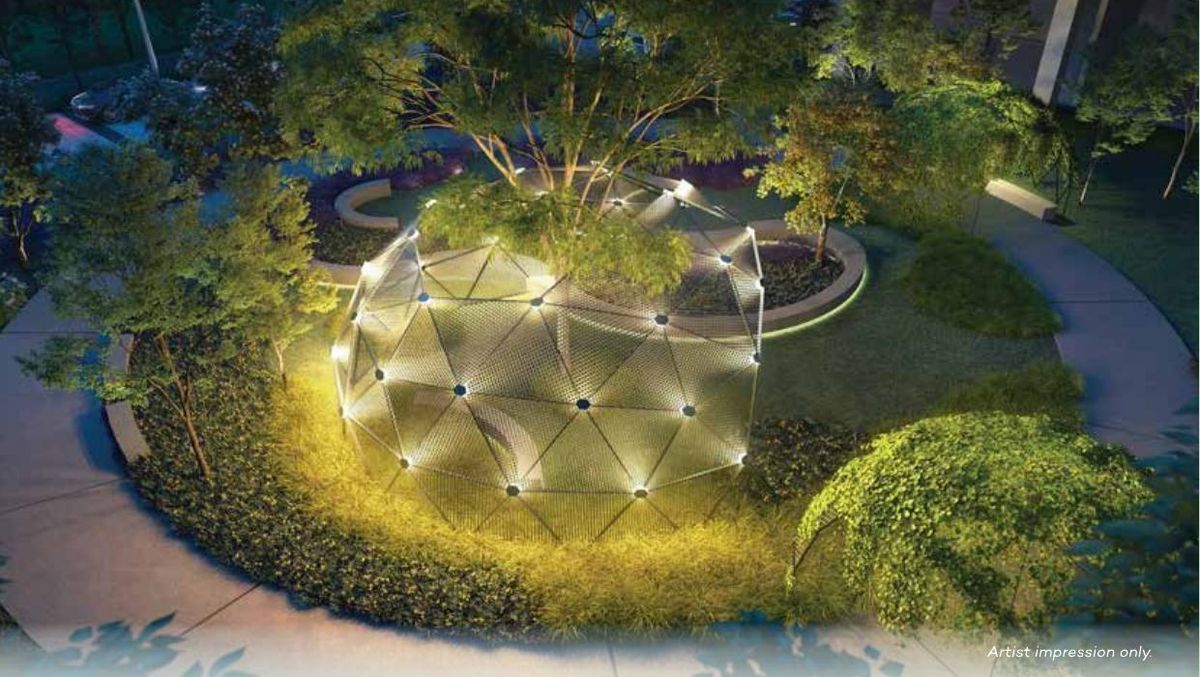 Glamping dome
